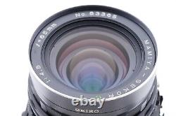 MINT Mamiya RB67 Pro S Film Camera sekor C 65mm f4.5 Lens 120 Film Back JAPAN