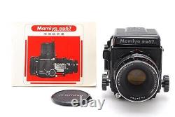 MINT++ Mamiya RB67 Pro Sekor 127mm F3.8 Lens Waist 120 Film Back Camera JAPAN