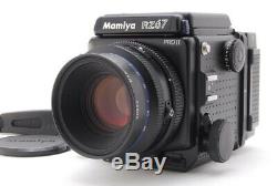 MINT Mamiya RZ67 Pro II Camera + Z 110mm f2.8 W Lens + 120 Film Back II JAPAN
