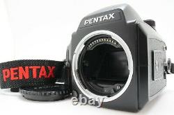 MINT PENTAX 645N Body With 120 Film Back, Camera Strap Medium Format From JAPAN