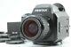 Mint Pentax 645n Camera Smc A 55mm Lens 120 Film Back Strap From Japan
