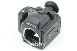 MINT PENTAX 645N Camera SMC A 55mm Lens 120 Film back Strap From JAPAN