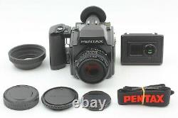 MINT PENTAX 645 Medium Format Camera with 75mm f/2.8 +120 Film Back from Japan