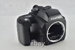 MINT Pentax 645NII Film Camera 120 Film Back Insert Strap 645 NII From JAPAN