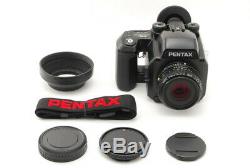 MINT Pentax 645N Camera + A 75mm f2.8 Lens 120 Film Back From JAPAN #909