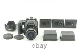 MINT Pentax 645N + FA 45mm F/2.8 120 Film back x 3 Camera From Japan #116