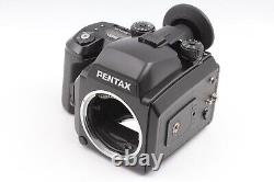 MINT Pentax 645N Film Camera with FA 75mm f/2.8 Lens 120 Film Back From JAPAN