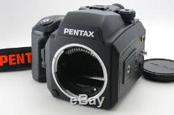 MINT Pentax 645N II NII Medium Format Camera Body 220 Film Back Japan k385