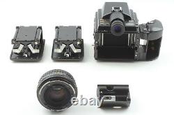 MINT Pentax 645 Camera SMC A 75mm f/2.8 Lens 120 Film Back with Strap From JAPAN