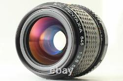 MINT Pentax 645 Film Camera + SMC A 55mm f2.8 Lens +120 220 Film Back JAPAN
