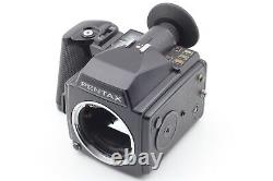 MINT Pentax 645 Film Camera SMC A 80-160mm f4.5 Lens 120 film Back From JAPAN