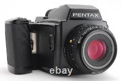 MINT Pentax 645 Film Camera with SMC A 75mm F2.8 Lens 120 Film Back From JAPAN