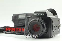MINT Pentax 645 Film Camera with SMC A 75mm f/2.8 Lens 120 Film Back From JAPAN