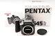 Mint Pentax 645 Medium Format Film Camera Body With 120 Film Back