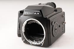 MINT Pentax 645 Medium Format Film camera body with 120 film Back from Japan