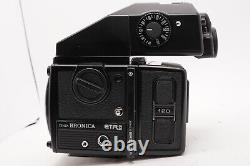MINT Zenza Bronica ETRSi 645 Camera Body AE III 120 Film Back From JAPAN