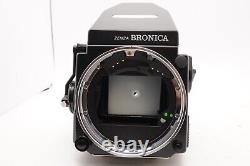 MINT Zenza Bronica ETRSi 645 Camera Body AE III 120 Film Back From JAPAN