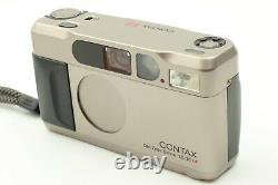 MINT in BOX Contax T2 35mm Point & Shoot Film Camera with Data Back JAPAN #534