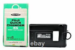MINT in BOX FUJI QUICK CHANGE 45 film back holder 4x5 inch cameras from JAPAN