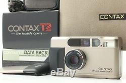 MINT in Box Contax T2 Data Back 35mm Point & Shoot Film Camera From Japan #536