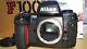 Mint In Box Nikon F100 + Mf-29 Data Back Film Camera Body From Japan #022