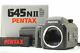 Mint In Box Pentax 645nii Film Camera 120 Film Back & Strap From Japan