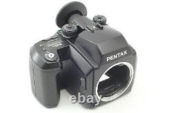 MINT in Box Pentax 645N Film Camera FA 75mm f2.8 Lens 120, 220 Back From JAPAN