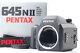 Mint In Box Pentax 645 Nii N Ii Film Camera 120 Film Back Strap From Japan