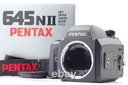 MINT in Box Pentax 645 NII N II Film Camera 120 Film Back Strap From JAPAN