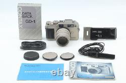 MINT withData BackContax G1 Green Label Film Camera+Carl Zeiss T 90mm 2.8 JAPAN