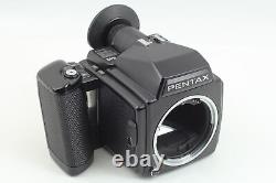 MINT withStrap Pentax 645 Medium Format Camera Body 120 Film Back From JAPAN