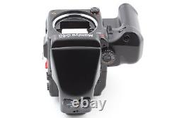 Mamiya 645 Pro Camera AE Finder with Winder Grip 120 Film Back MINT From JAPAN