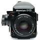 Mamiya 645 Pro Film Camera Body With Ae Finder, 120 Back, And 80mm F2.8 Lens