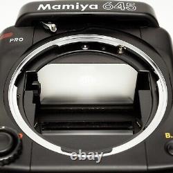 Mamiya 645 Pro Medium Format Camera withPower Drive, 120 Film Back, & Prism Finder
