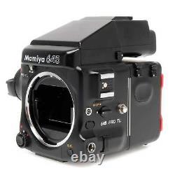 Mamiya 645 Pro TL + AE Prism + 120 Back Film Camera Kit