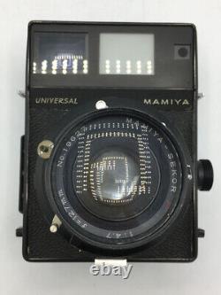 Mamiya Film camera UNIVERSAL PRESS without film back