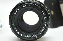 Mamiya M645 1000s Film Camera with Sekor C 80mm f/2.8 N Lens + Finder With120 Back
