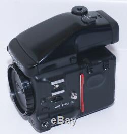 Mamiya M645 Pro TL Medium Format Camera Body & Mamiya 55mm AE Finder & Film Back