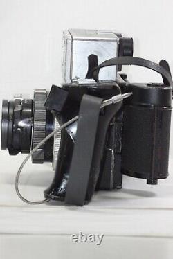 Mamiya Press Super 23 Camera Silver with Sekor 100mm F/3.5 Lens 6x9 Film Back Grip