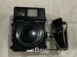 Mamiya Press Super 23 Camera with100mm 13.5 lens, 2 film backs and others Japan