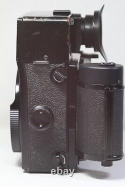 Mamiya Press Super 23 Film Camera Black Body Only 6x9 Film Back