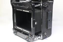 Mamiya Press Super 23 Film Camera & Film Back Shutter Grip Black