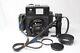 Mamiya Press Universal Film Camera 100mm F3.5 Sekor Lens 6x9 Back Shutter Grip