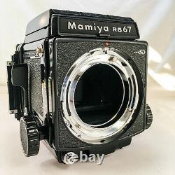 Mamiya RB67 Pro SD Medium Format Camera Body with WLF & 120 Film Back