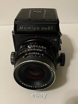 Mamiya RB67 Pro S Camera Package with2 lens, 2 film backs, and more