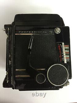 Mamiya RB67 Pro S Film Camera Body with waist level finder and rotating back