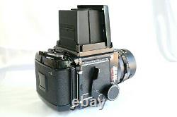 Mamiya RB67 Pro S Film Camera with90&127mm. Polaroid film back. Excellent