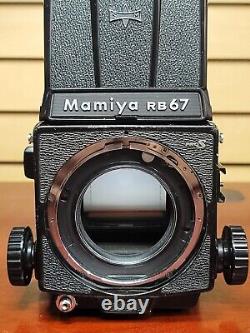Mamiya RB67 Pro S Medium Format Camera with 180mm 65mm f4.5 Lens & 120 Film Back