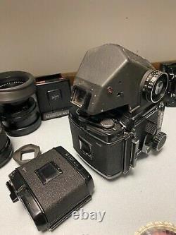 Mamiya RB67 Professional S Camera 90mm, 180mm Lenses Film backs and more
