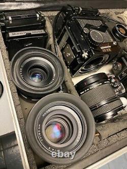 Mamiya RB67 Professional S Camera 90mm, 180mm Lenses Film backs and more